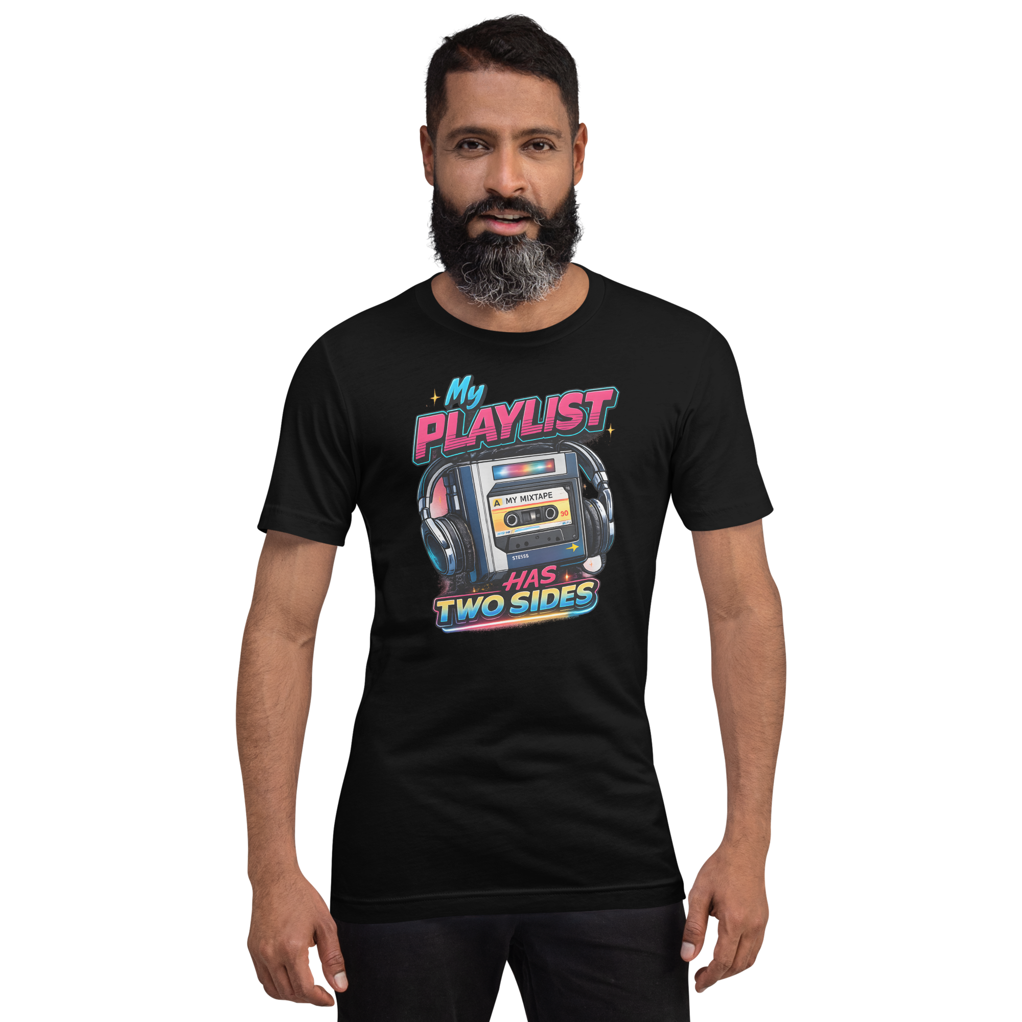 My Playlist Has Two Sides – 80s Mixtape Shirt