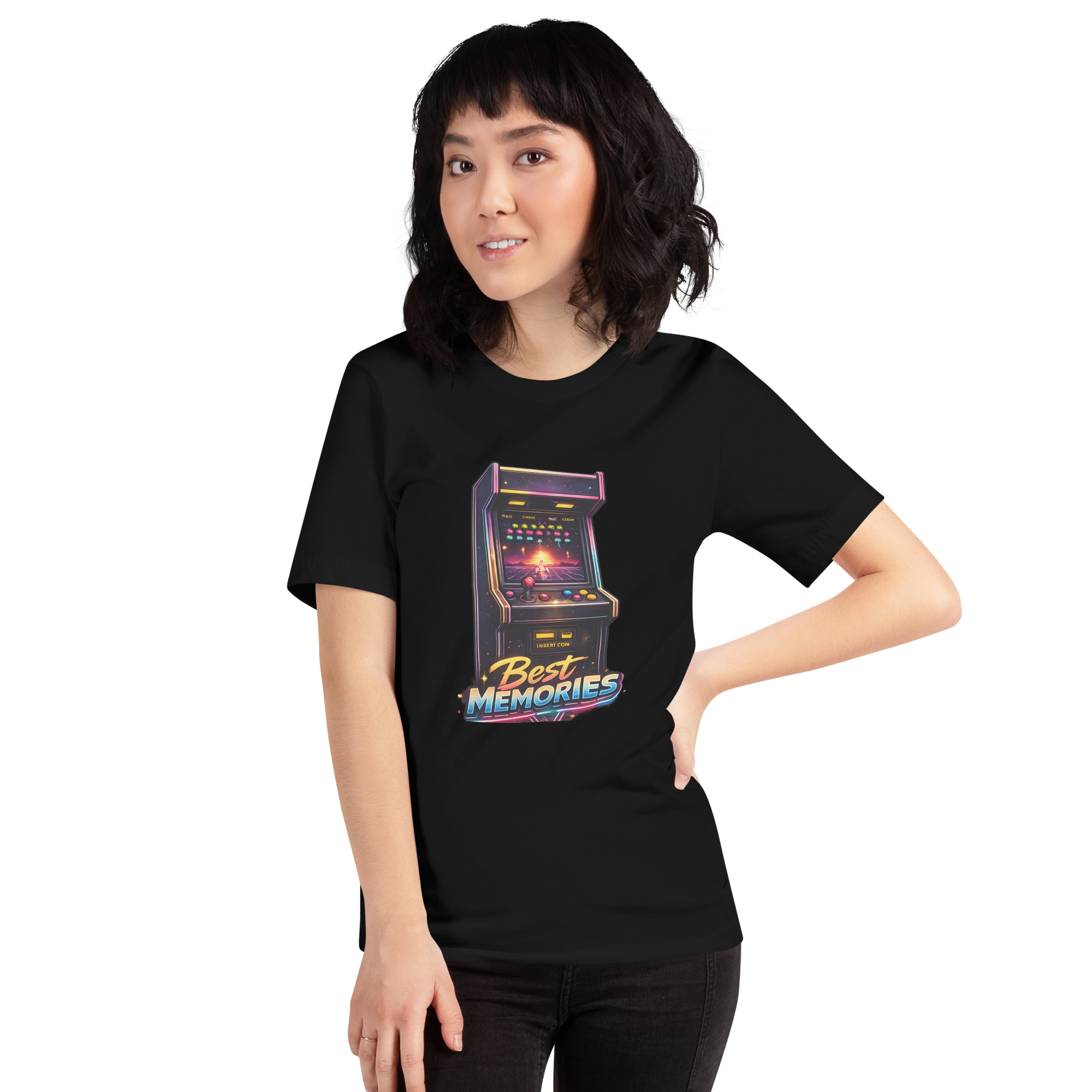 Best Memories - Retro Arcade T-Shirt