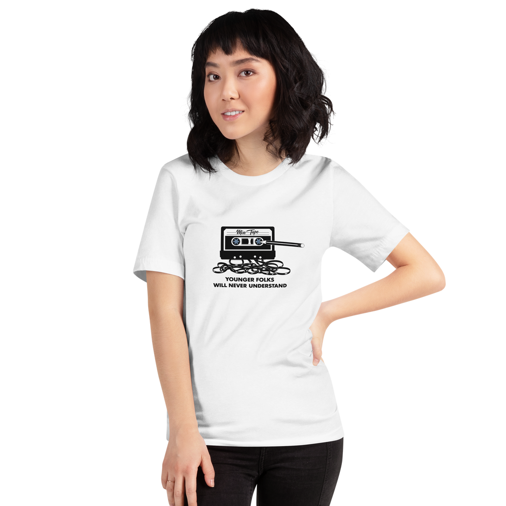 Younger Folks Will Never Understand – Retro Mixtape Shirt