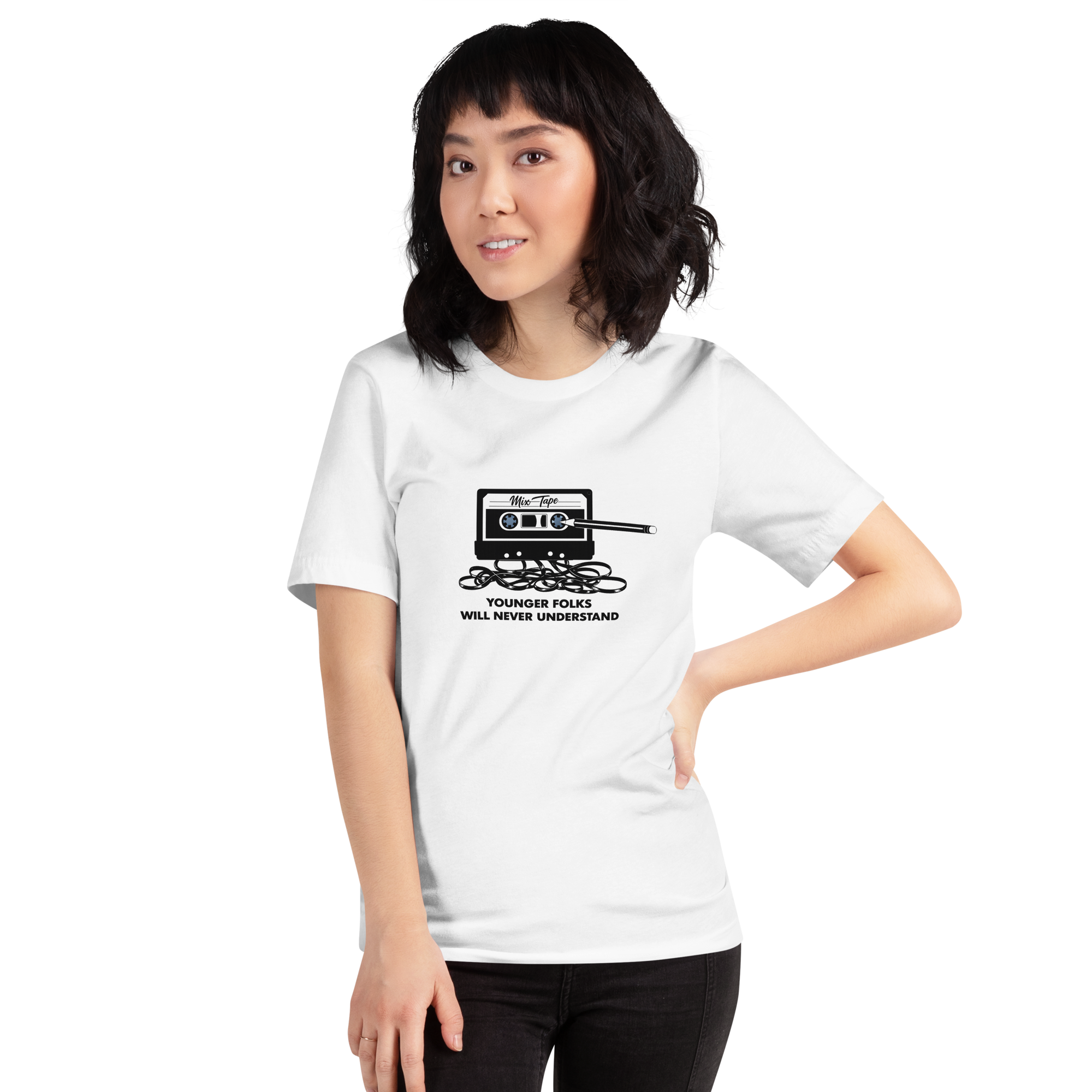 Younger Folks Will Never Understand – Retro Mixtape Shirt