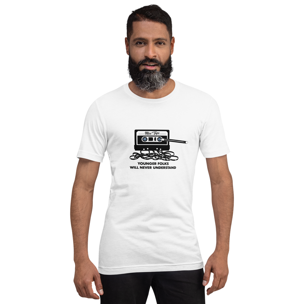 Younger Folks Will Never Understand – Retro Mixtape Shirt
