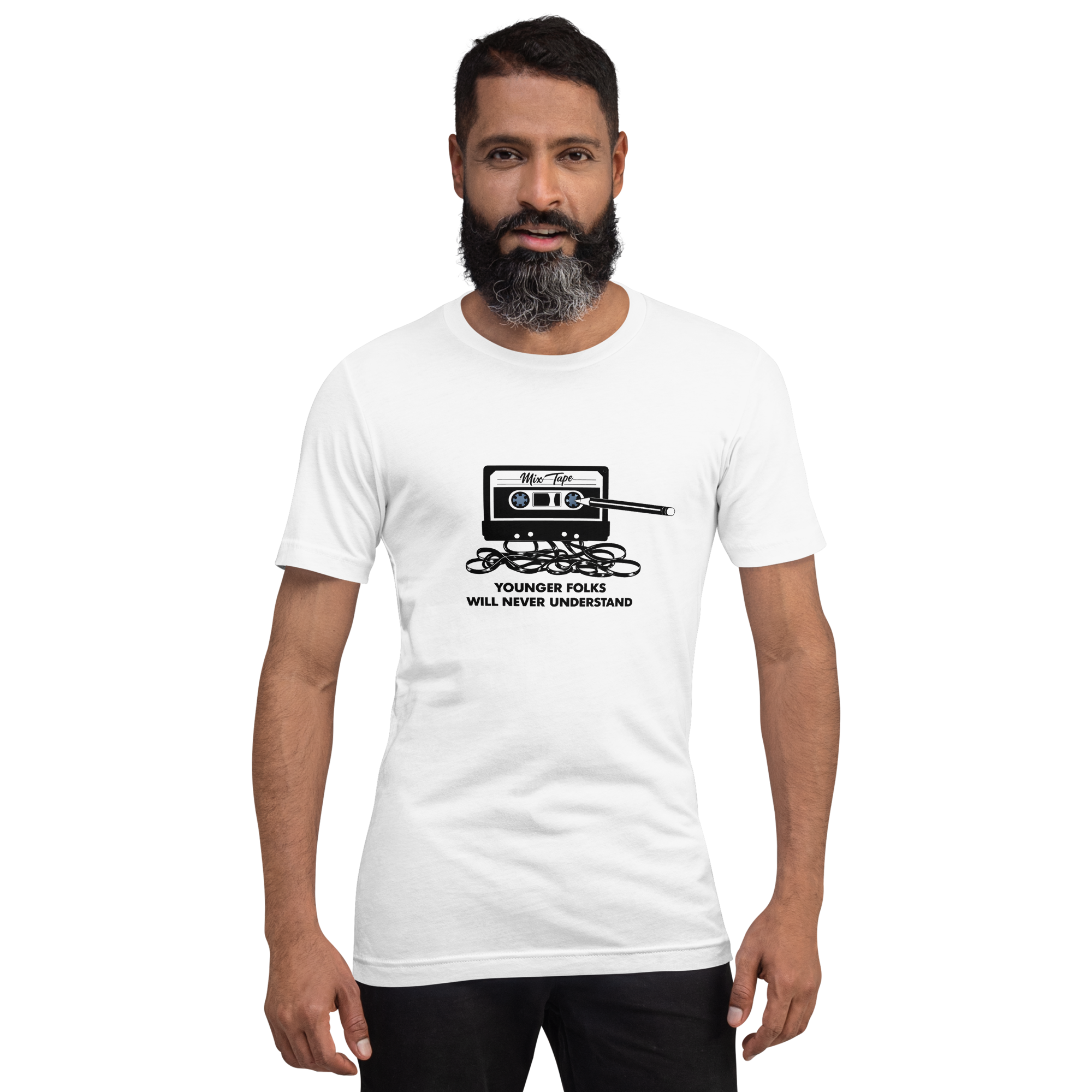 Younger Folks Will Never Understand – Retro Mixtape Shirt